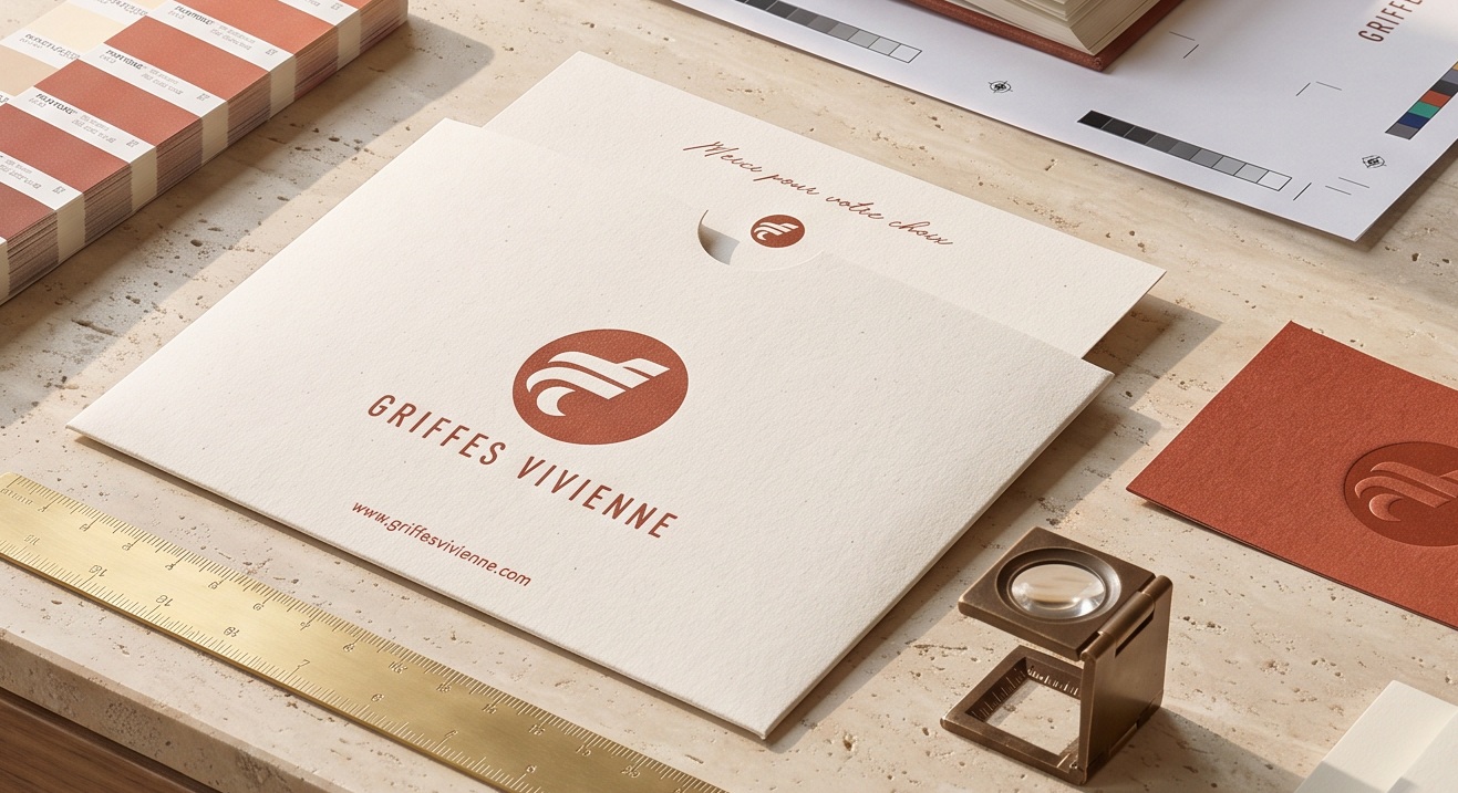 Pochettes et enveloppes sur mesure — Griffes Vivienne